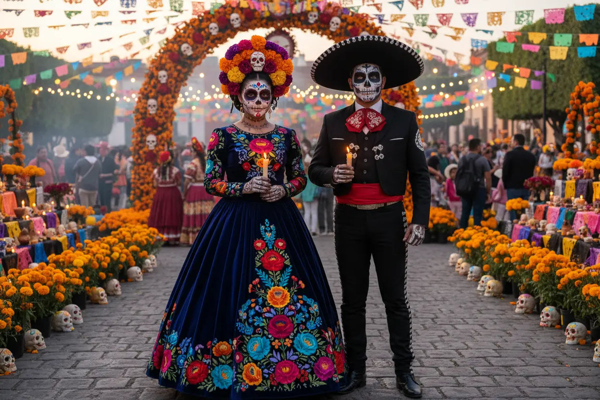 Day-of-the-Dead-Día-de-Muertos Wild Art Apparel